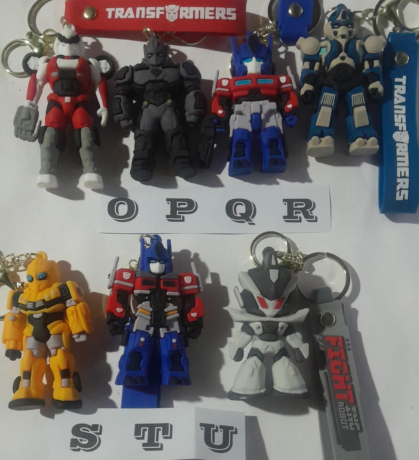 Llaveros Transformers