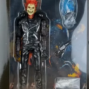 Para ellos: Ghost rider muñeco de pelicula interpretada por Nicolas Cage, fans y coleccionistas exclusivos Guatemala. Preventa