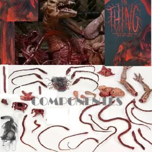 Figuras exclusivas Guatemala, coleccionables peliculas: La cosa (The Thing), película de terror y ciencia ficción estadounidense de 1982 dirigida por John Carpenter. Computer Artworks lanzó en 2002 The Thing, un videojuego. Solo Preventa