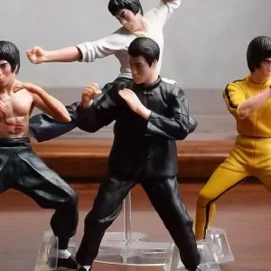 Figuras de coleccion Guatemala BRUCE LEE 10 cm (4 muñecos), posicion fija. reserva en Guatemala