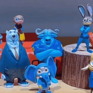 Docena coleccionable MINIFIGURAS ZOOTOPIA, en Guatemala, Reservables