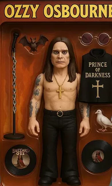 Compra y colecciona en Guatemala: placa metalica aluminio Ozzy Osbourne, Black Sabath, 20*30cm. Preventa Q129.00