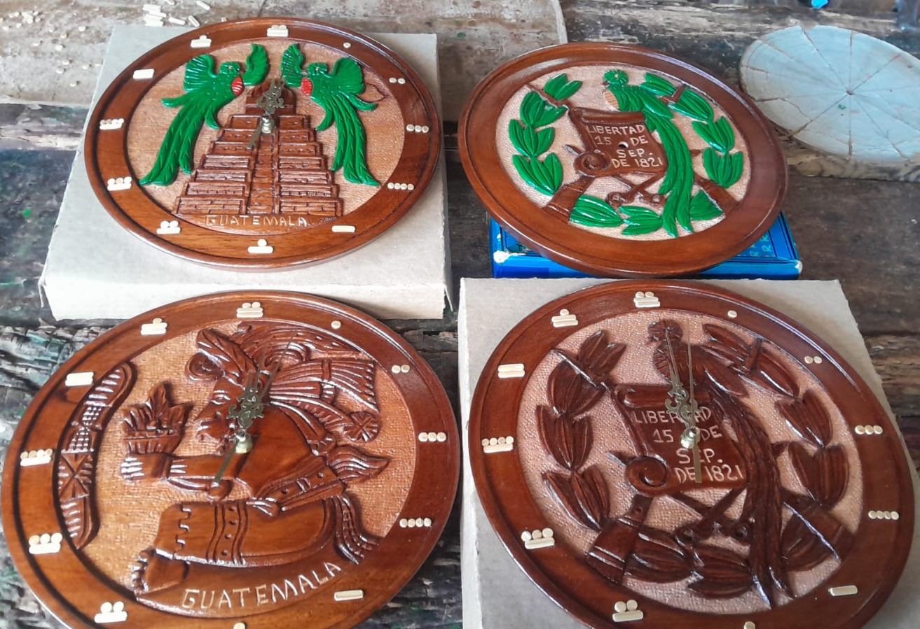Relojes personalizados artisticos Guatemala