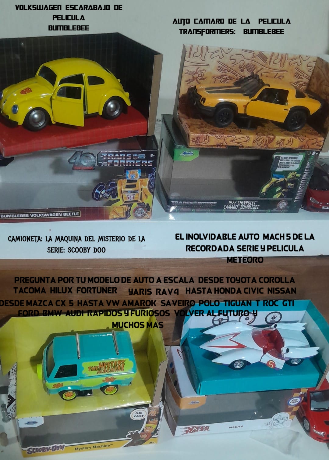 Carritos a escala