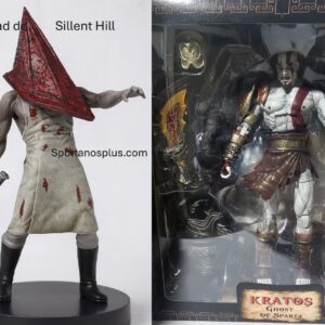 Kratos y Piramid Head videojuegos