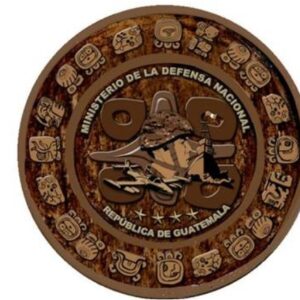 Escudo tallado Mininisterio de la Defensa Guatemala